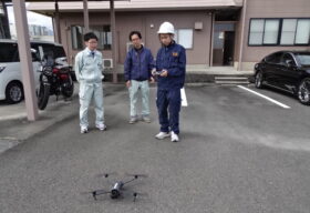 ドローン操縦体験②