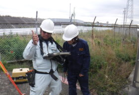 測量現場実習①