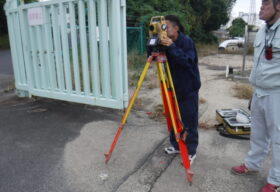 測量現場実習②